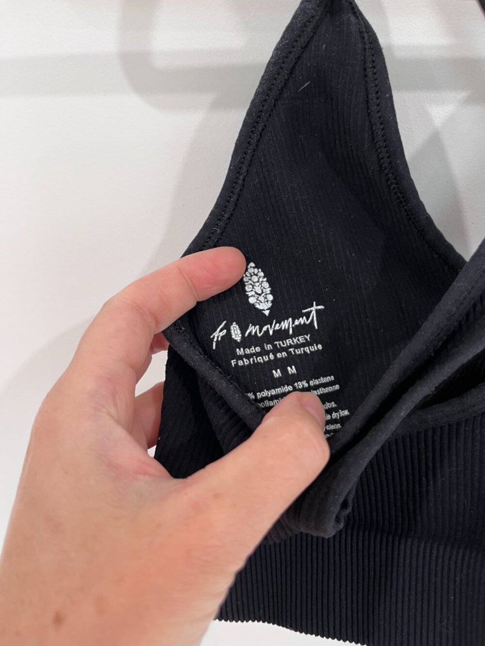 Free People Ribbed Racerback Bra - Picture 5 of 5